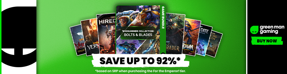 Warhammer Collection: Bolts & Blades on Green Man Gaming — save up to 92%